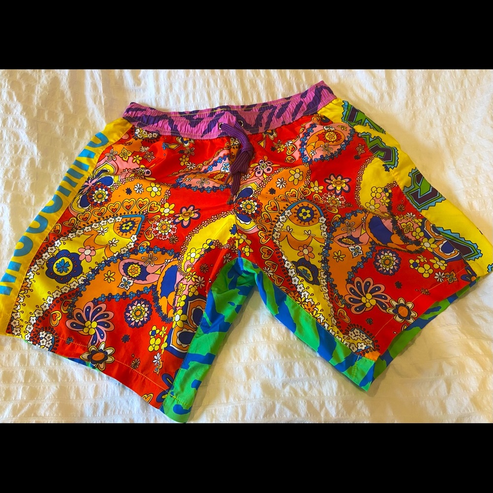 Moschino men’s swimsuit lightly used in perfect condition like new